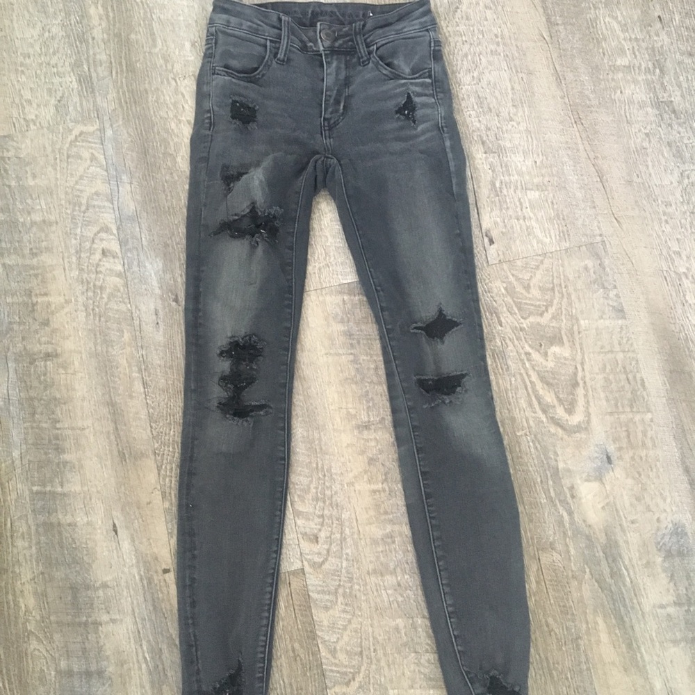 Black American Eagle jeans